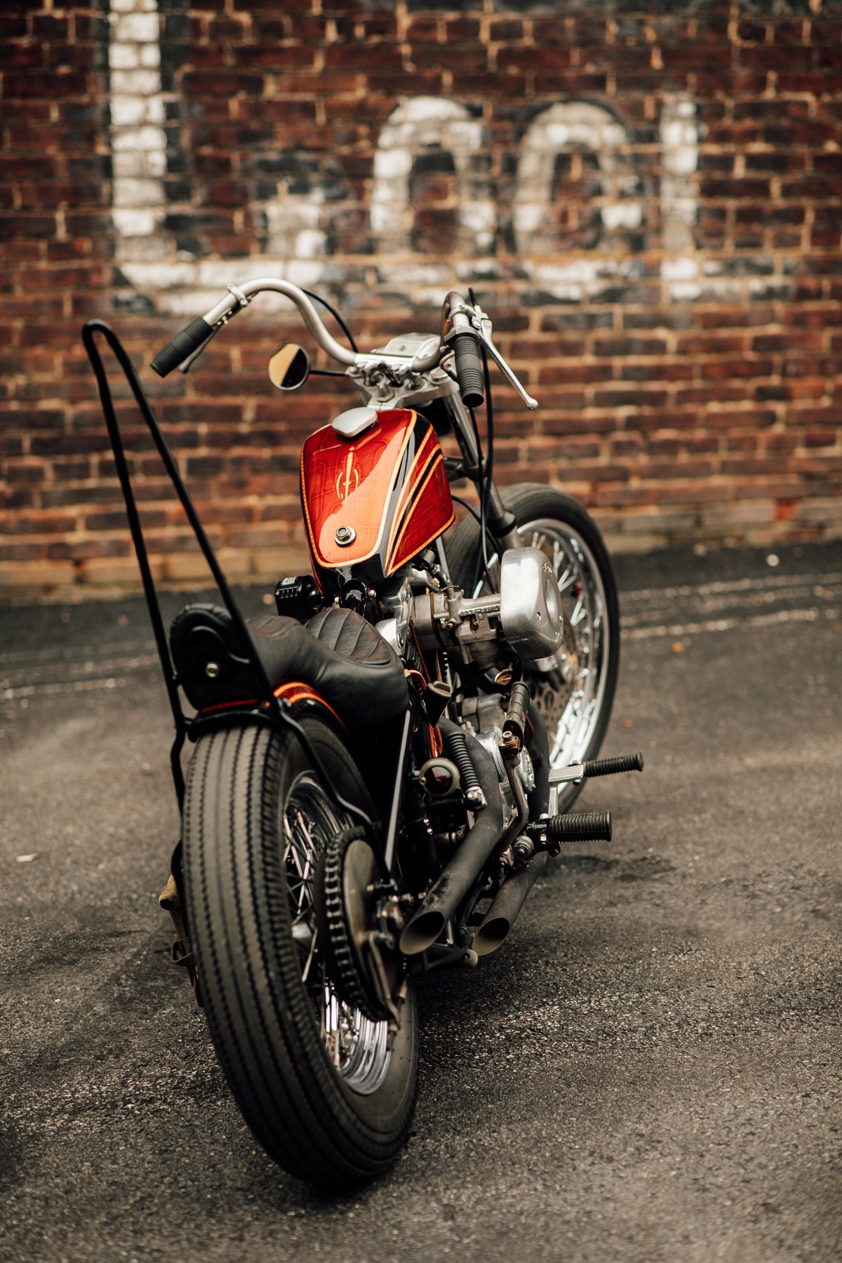 Glory Daze Motorcycle Show Pittsburgh Tyler Elliott TE Customs Harley-Davidson Ironhead Sportster Chopper