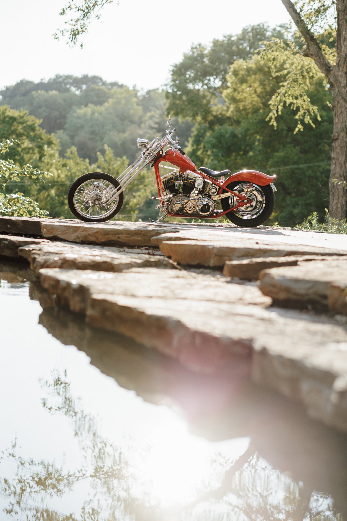 Glory Daze Motorcycle Show Pittsburgh Mark Klos Harley-Davidson Panhead Chopper