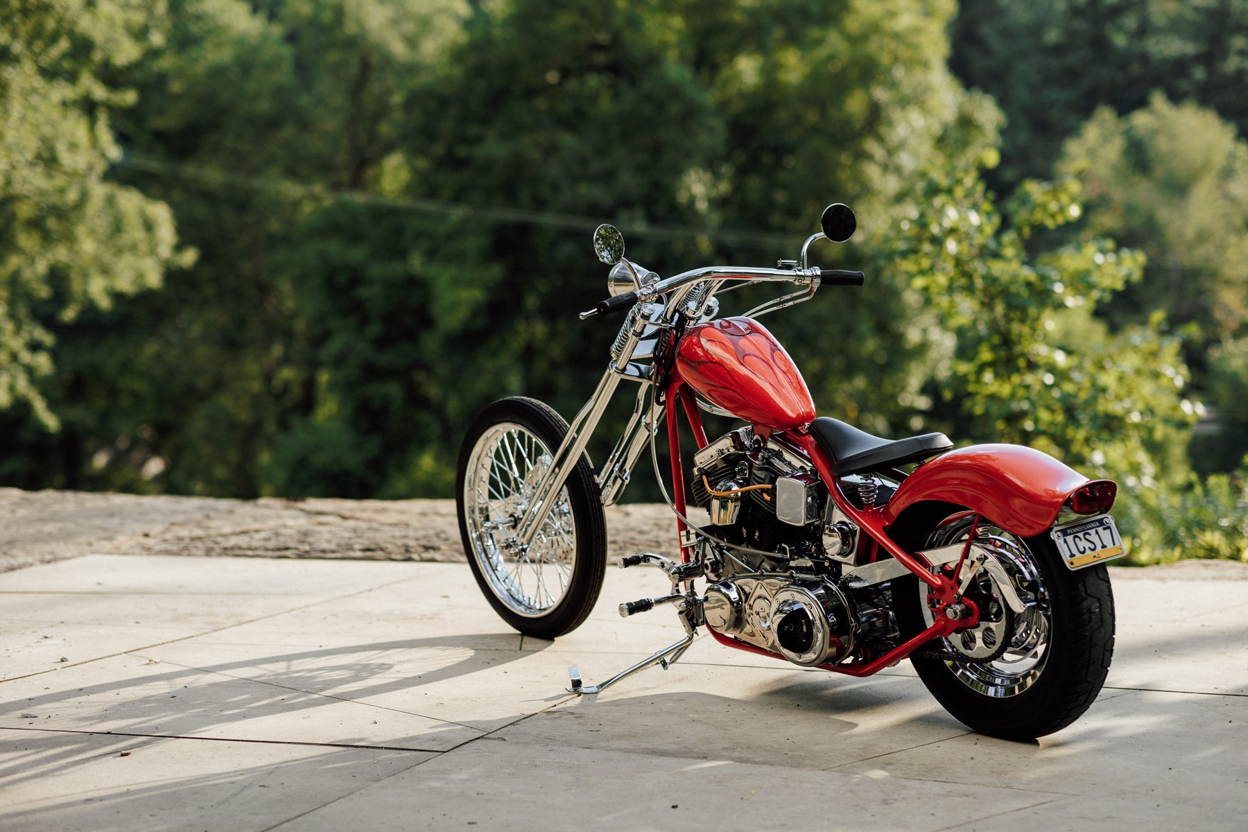 Glory Daze Motorcycle Show Pittsburgh Mark Klos Harley-Davidson Panhead Chopper