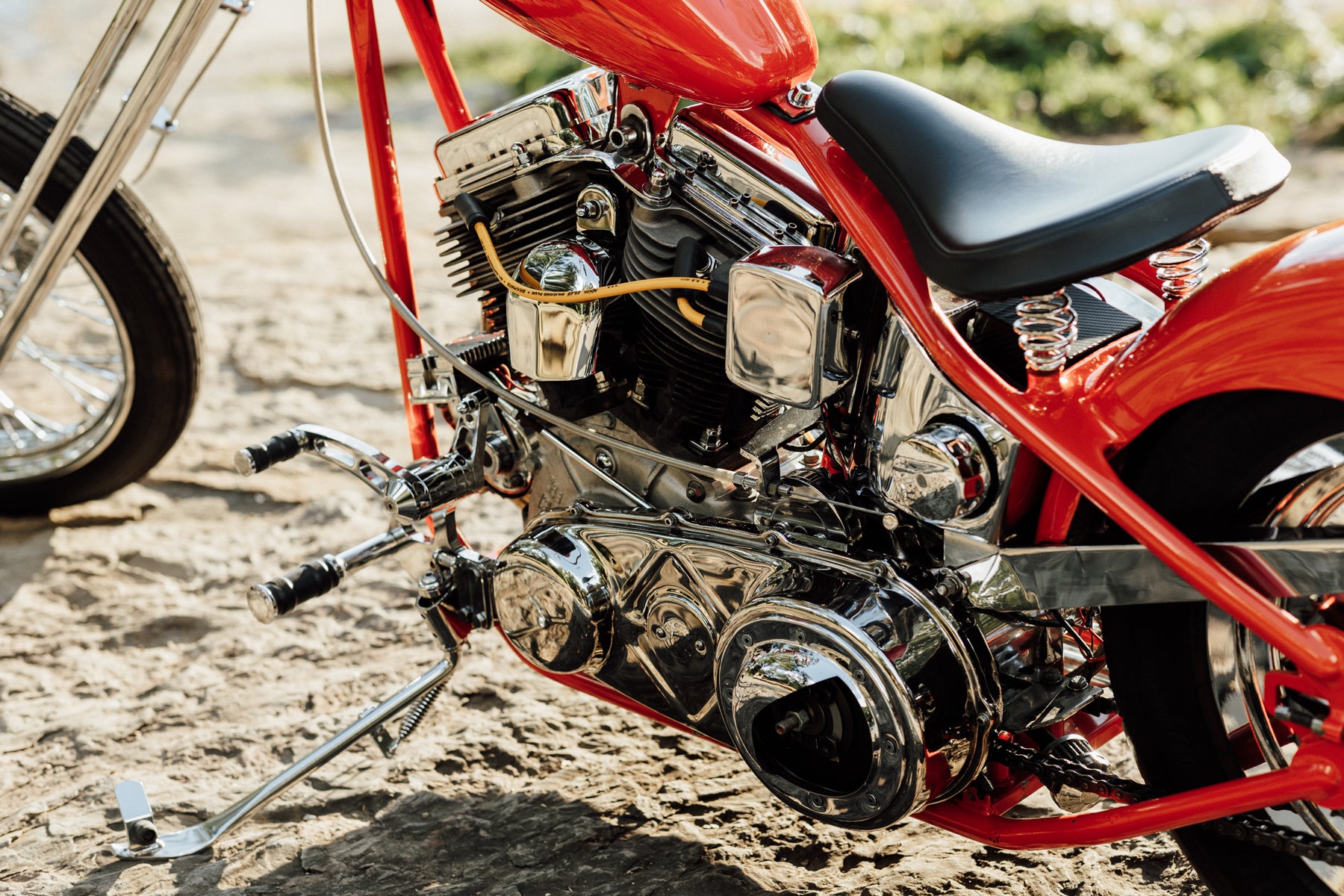 Glory Daze Motorcycle Show Pittsburgh Mark Klos Harley-Davidson Panhead Chopper