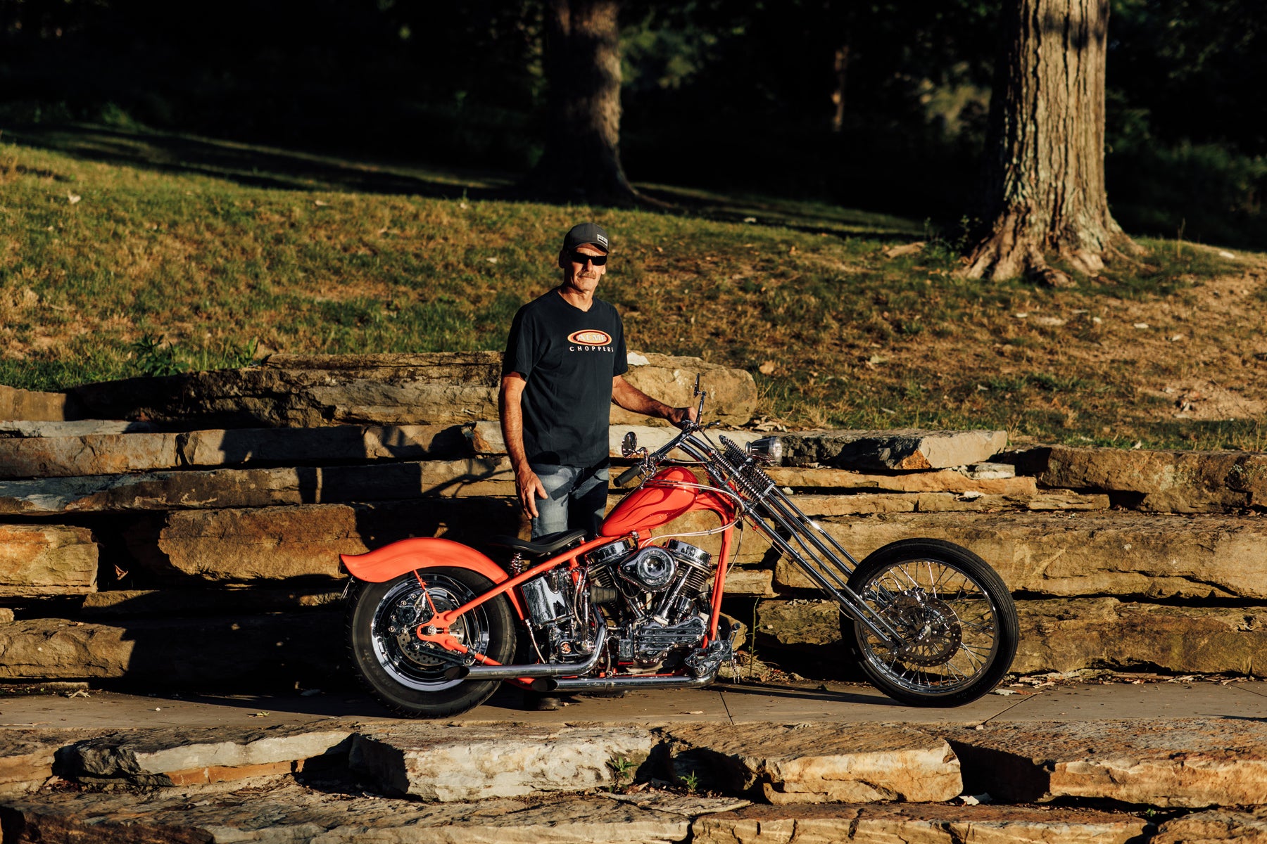 Glory Daze Motorcycle Show Pittsburgh Mark Klos Harley-Davidson Panhead Chopper