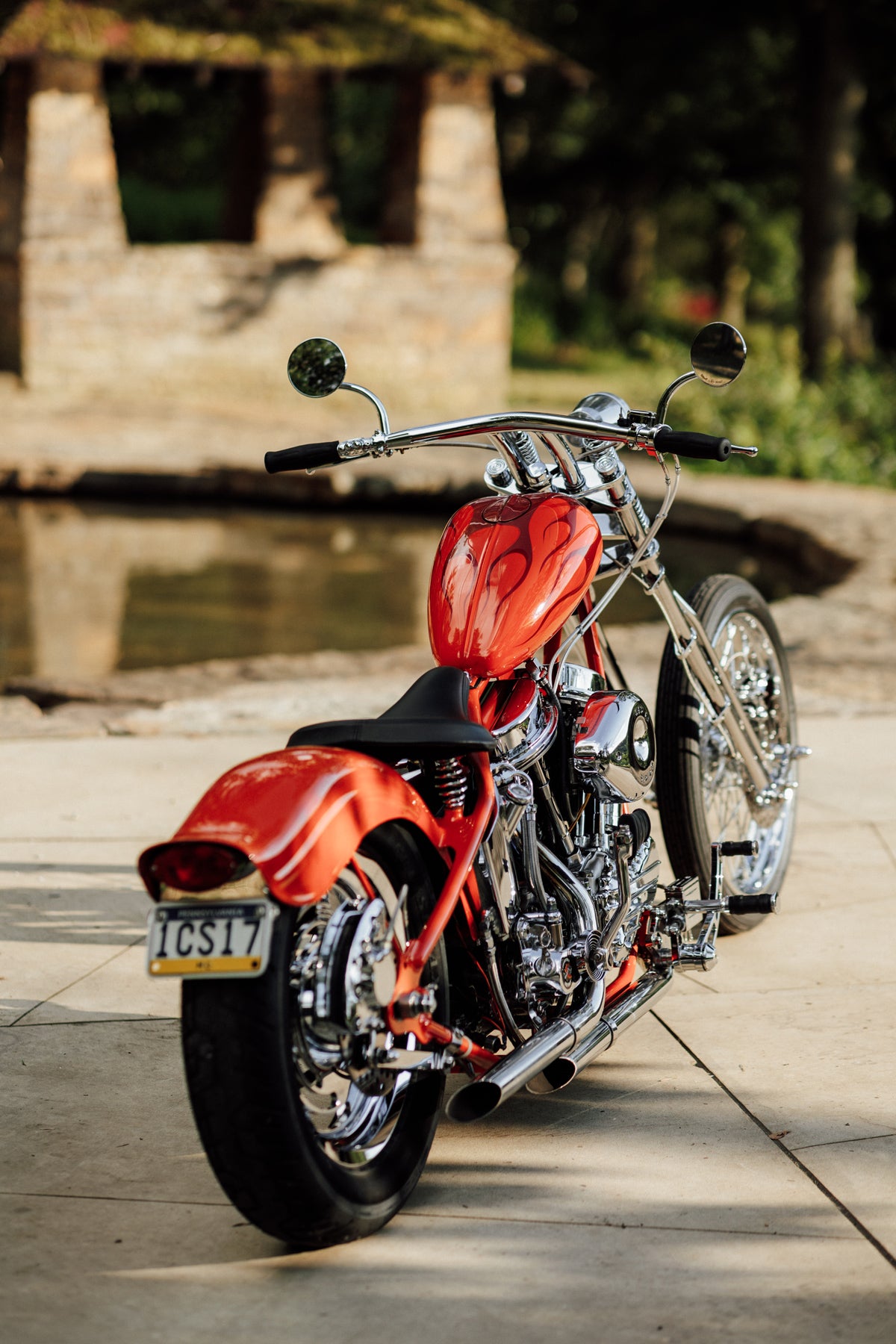 Glory Daze Motorcycle Show Pittsburgh Mark Klos Harley-Davidson Panhead Chopper