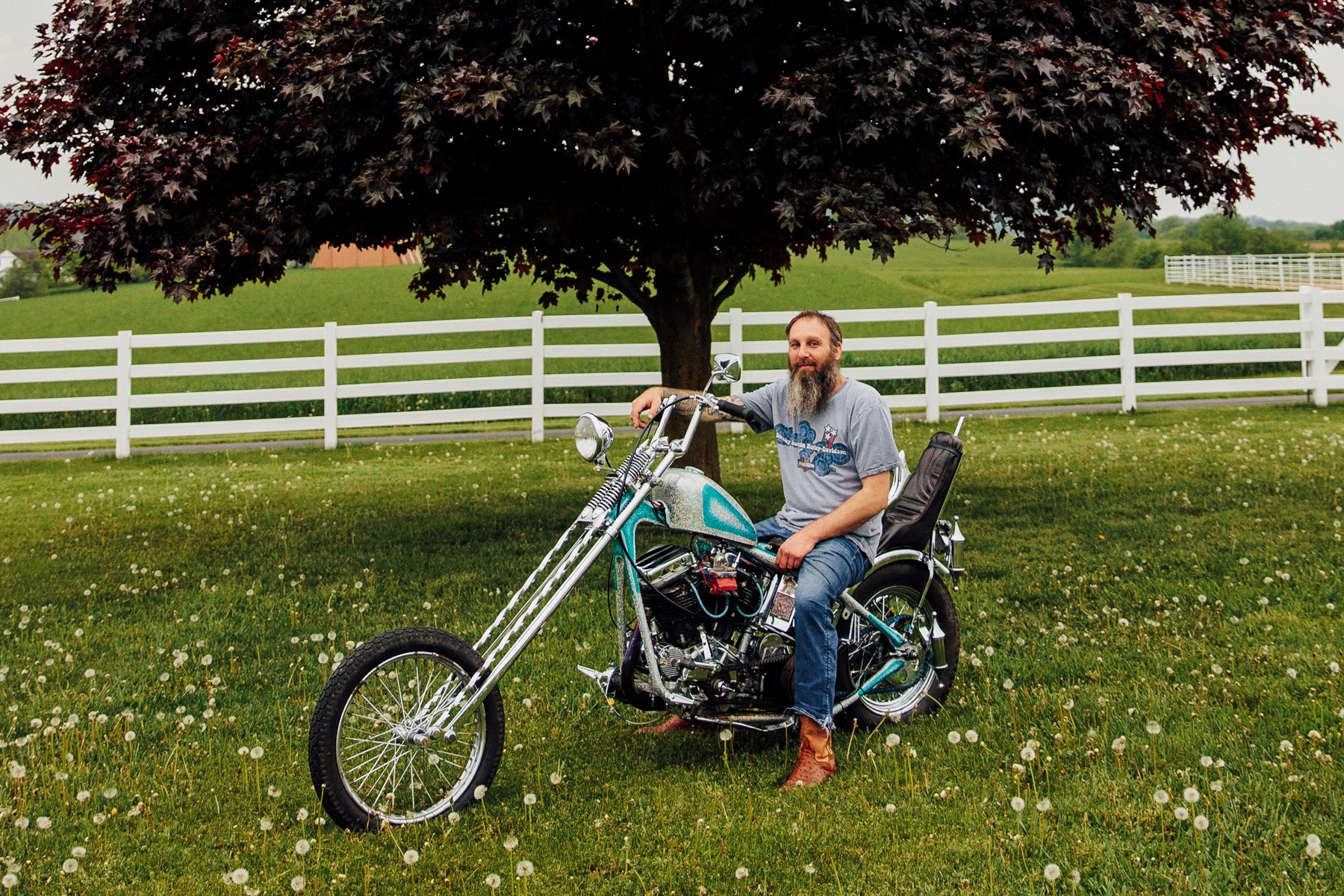 1956 Harley-Davidson panhead chopper Harry Dykes Glory Daze Pittsburgh