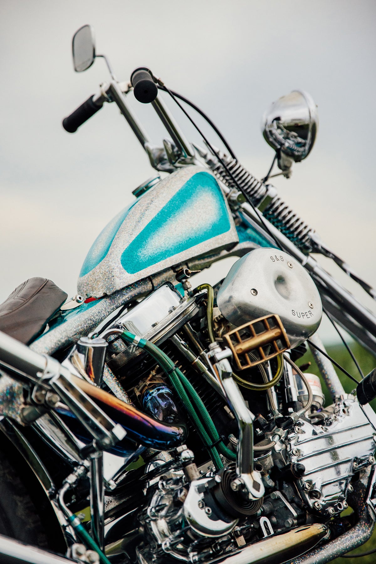 1956 Harley-Davidson panhead chopper Harry Dykes Glory Daze Pittsburgh