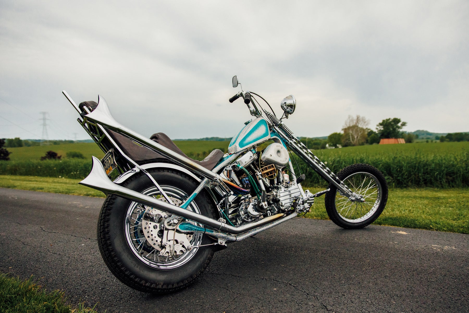 1956 Harley-Davidson panhead chopper Harry Dykes Glory Daze Pittsburgh