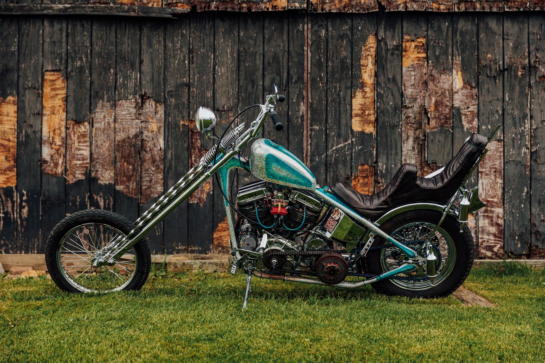 1956 Harley-Davidson panhead chopper Harry Dykes Glory Daze Pittsburgh