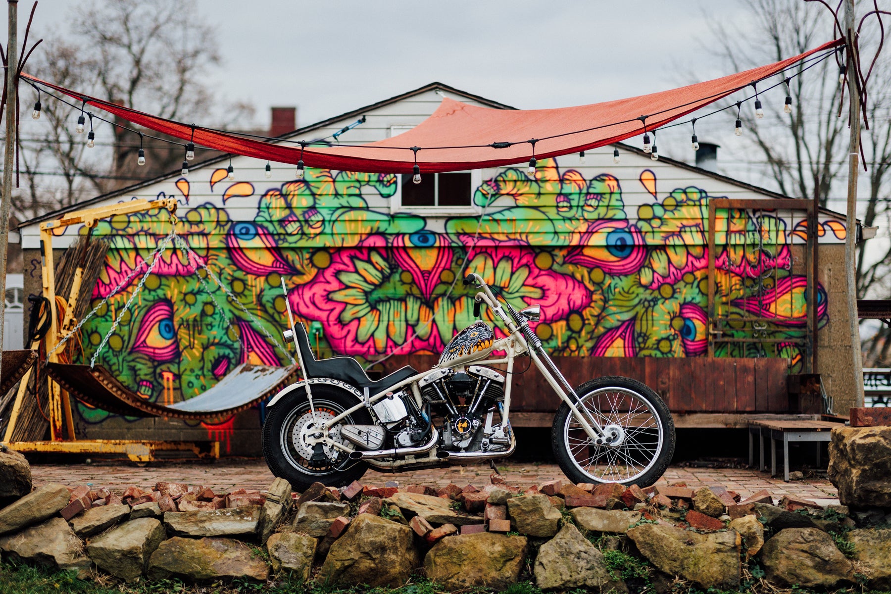 1980 Harley-Davidson FXE
shovelhead chopper Glory Daze Pittsburgh Moto