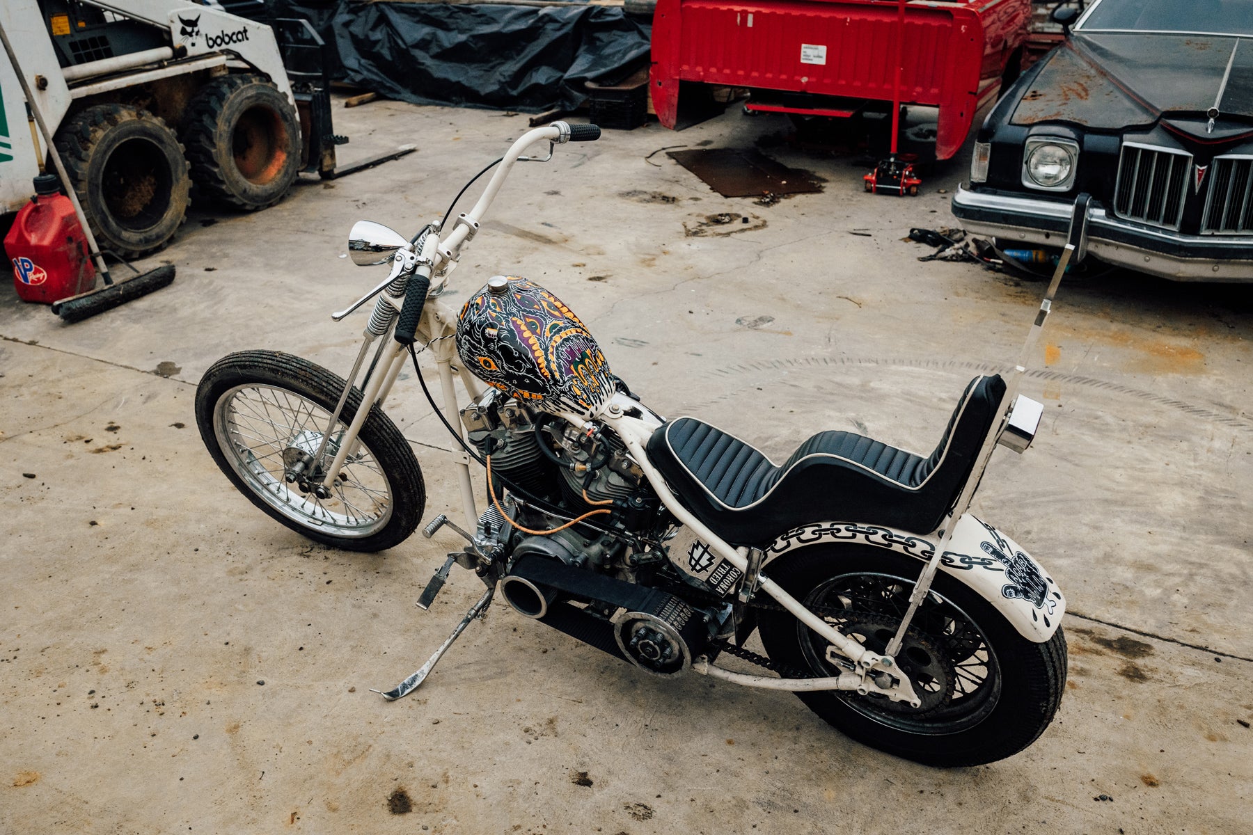 1980 Harley-Davidson FXE
shovelhead chopper Glory Daze Pittsburgh Moto