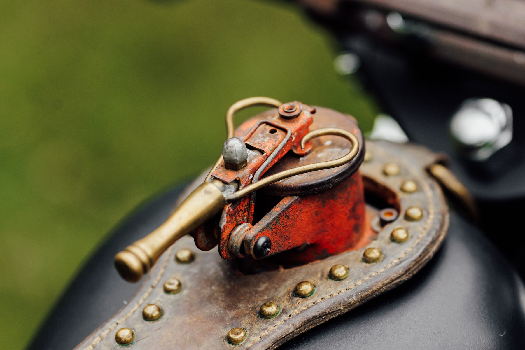 Kikker Hardknock motorcycle custom bobber steampunk Jerry McGinty Glory Daze Pittsburgh