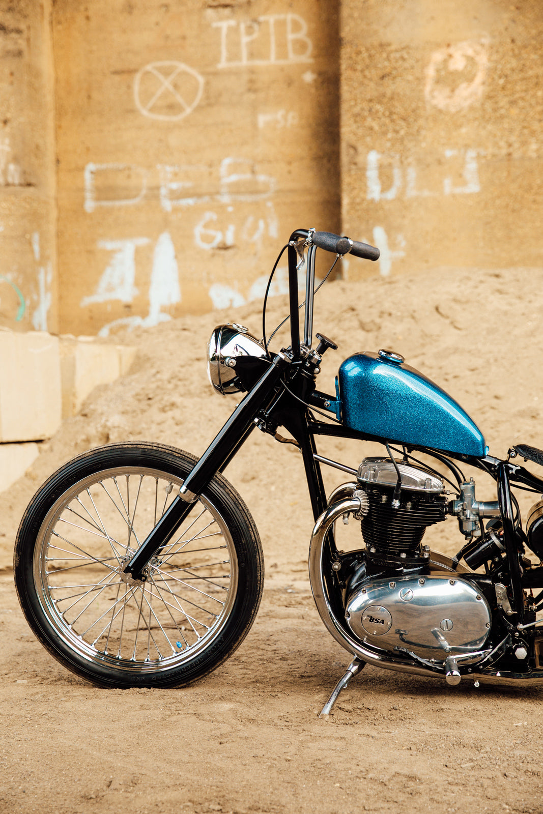 Glory Daze Motorcycle Show Pittsburgh Kyle Feather BSA Lightning Bobber Chopper