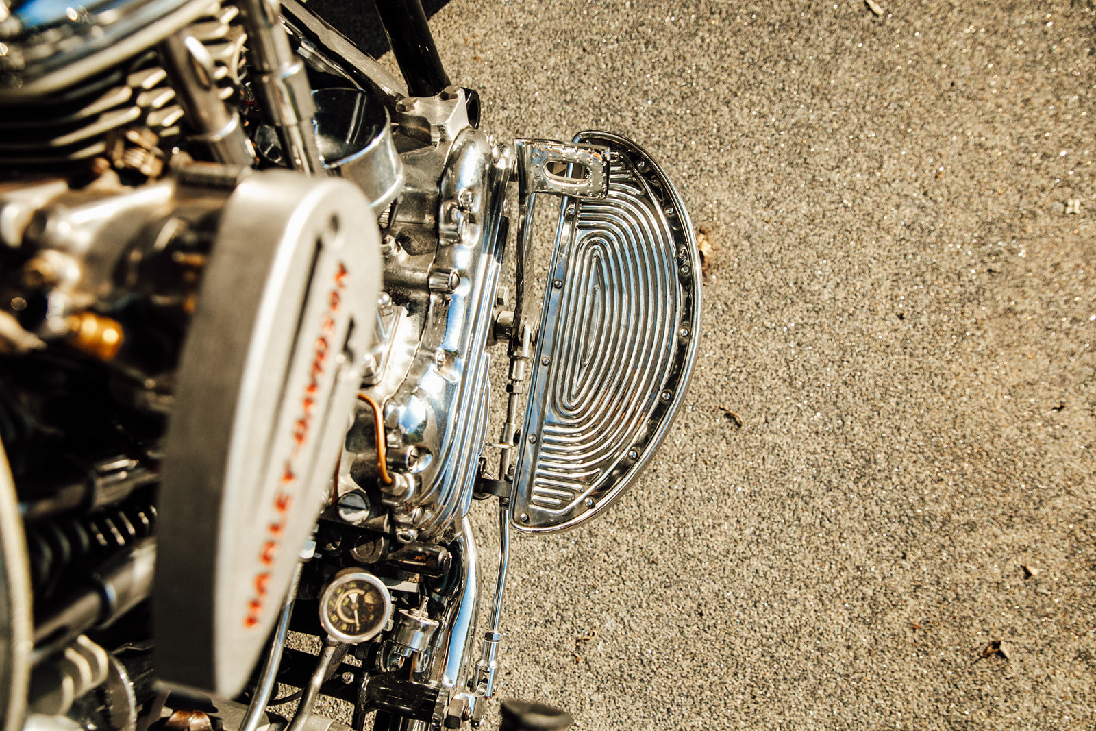 Glory Daze Motorcycle Show Pittsburgh Nick Miller 1955 Harley-Davidson FLH Panhead Chopper