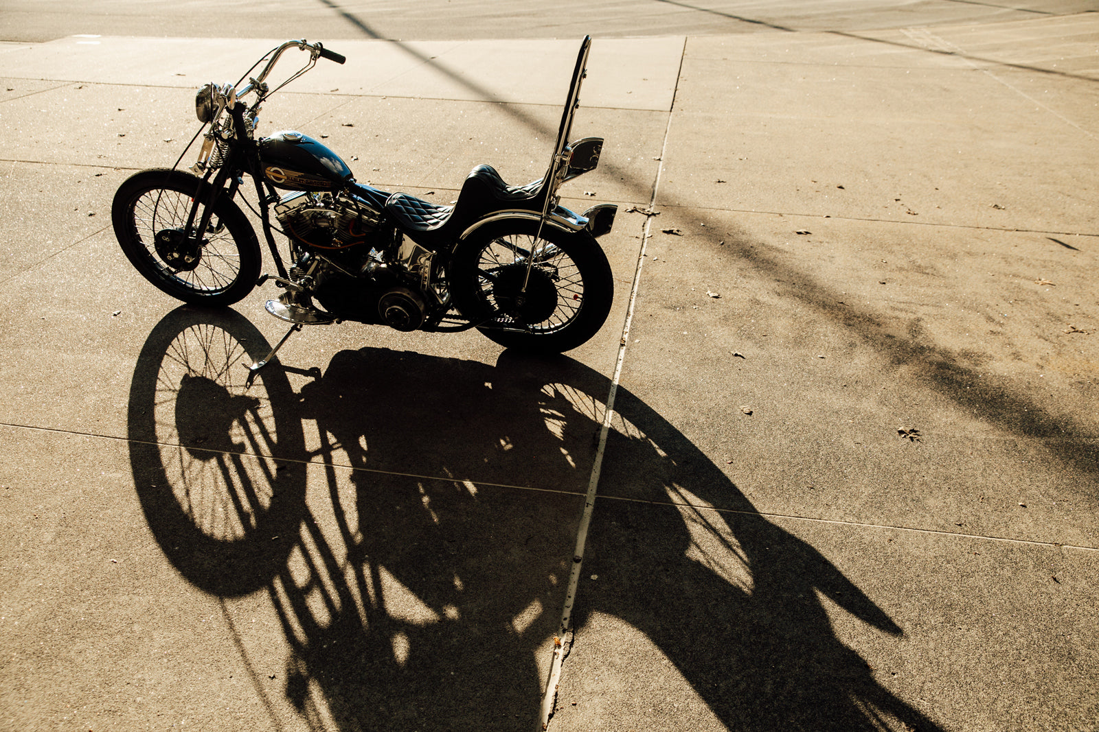 Glory Daze Motorcycle Show Pittsburgh Nick Miller 1955 Harley-Davidson FLH Panhead Chopper