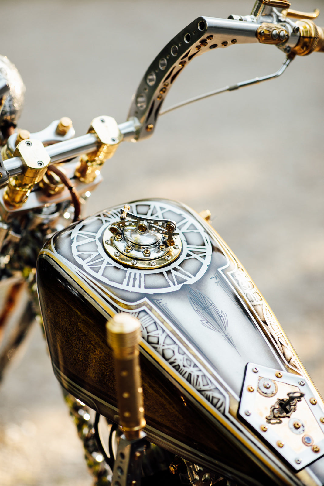 Glory Daze Motorcycle Show Pittsburgh Ray Morrow Harley-Davidson Ironhead Steampunk Chopper