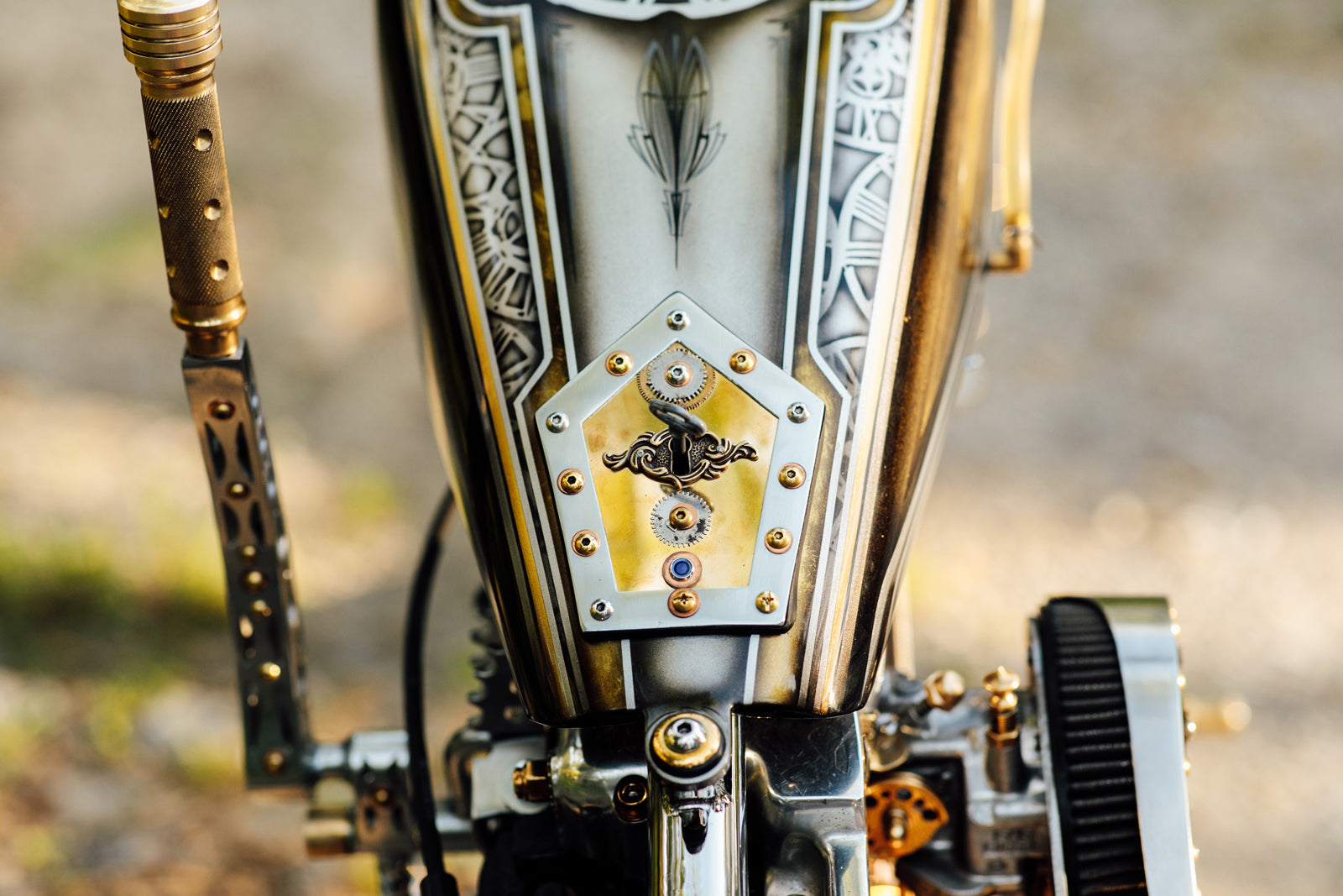 Glory Daze Motorcycle Show Pittsburgh Ray Morrow Harley-Davidson Ironhead Steampunk Chopper