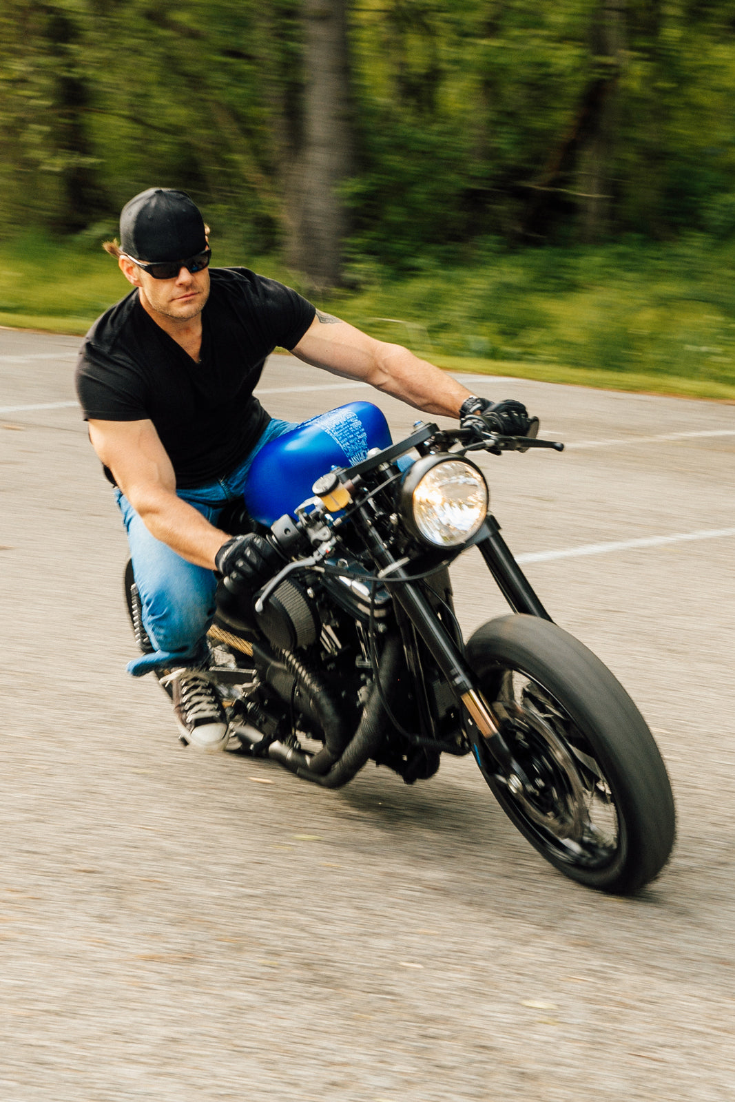 Glory Daze Motorcycle Show Pittsburgh Ryan Zapko Harley-Davidson Sportster XL1250 Cafe Racer