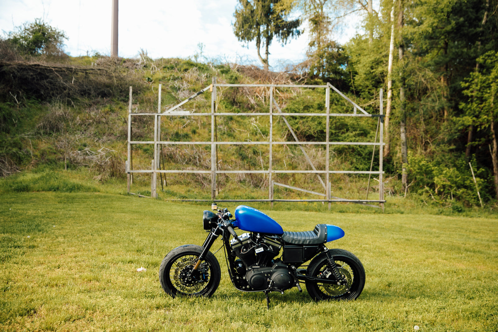 Glory Daze Motorcycle Show Pittsburgh Ryan Zapko Harley-Davidson Sportster XL1250 Cafe Racer