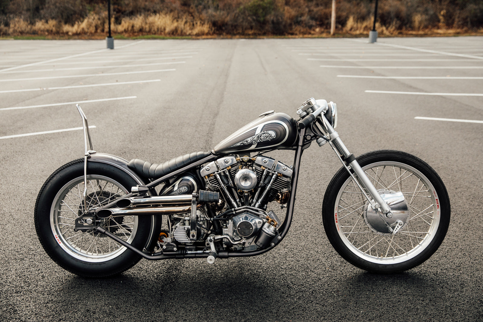 Glory Daze Motorcycle Show Pittsburgh TE Customs 1975 Harley-Davidson FXE Shovelhead Chromophobia