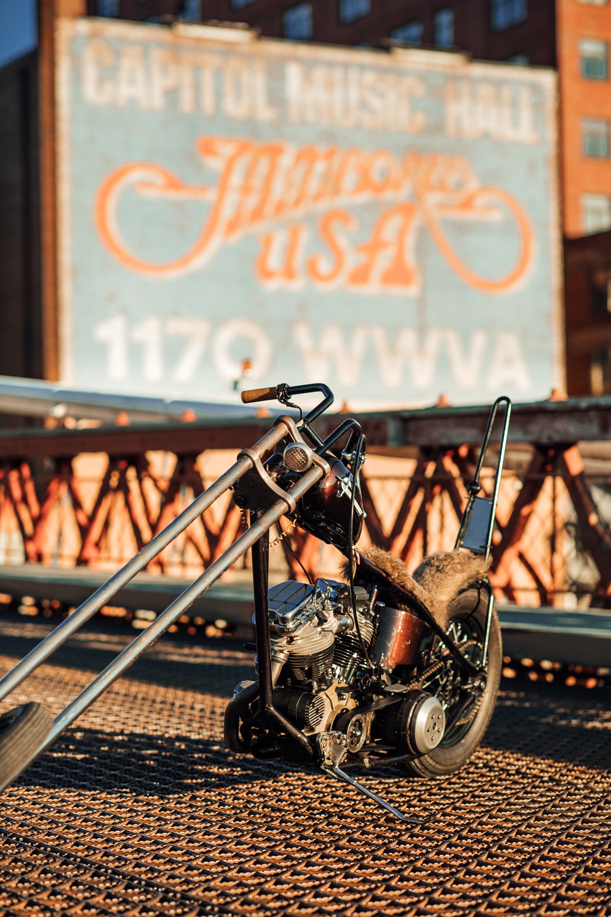 Glory Daze Motorcycle Show Pittsburgh Tony Provenzano Harley-Davidson Long Panhead Chopper