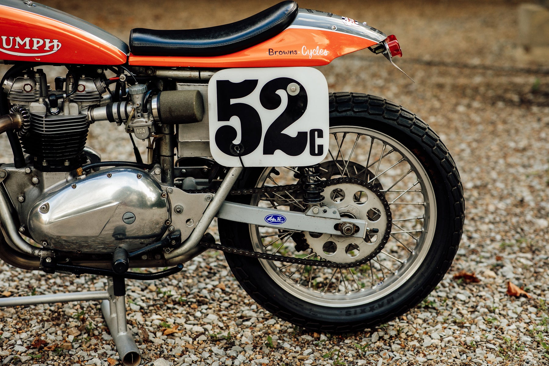 Glory Daze Motorcycle Show Pittsburgh Triumph 750 Dirt Track Racer Eddie Mulder