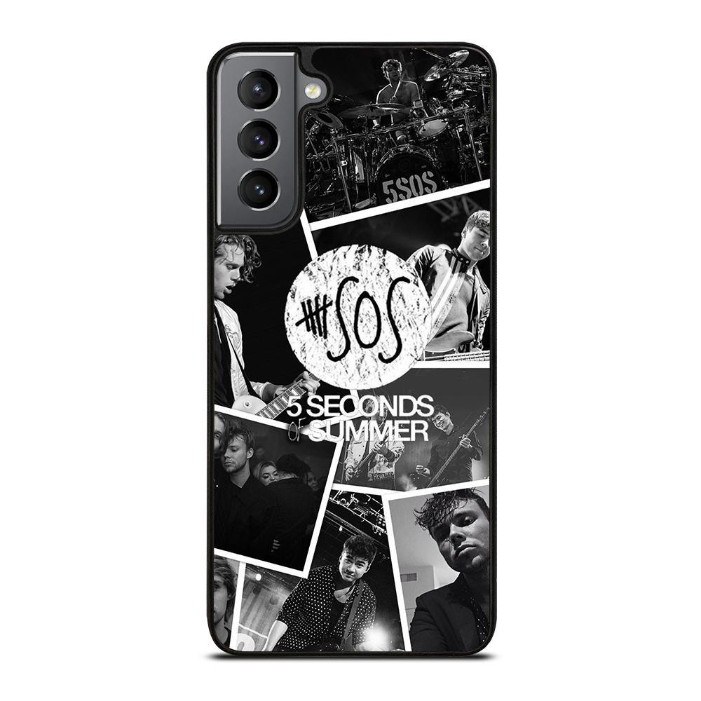 5 Seconds Of Summer Collage Samsung Galaxy S9 S10 S10E S20 S21 S22 S23 Plus Note Ultra Hoesje Cover Sk-9749-0