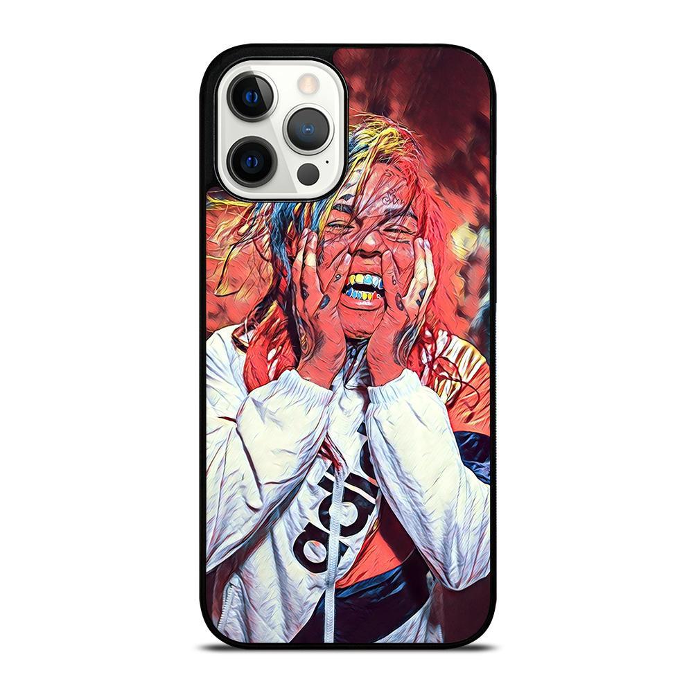 6Ix9Ine Rapper Art Iphone 7 8 Plus Se X Xs Xr 11 12 13 14 Pro Max Mini Hoesje Cover Sk-27642-0