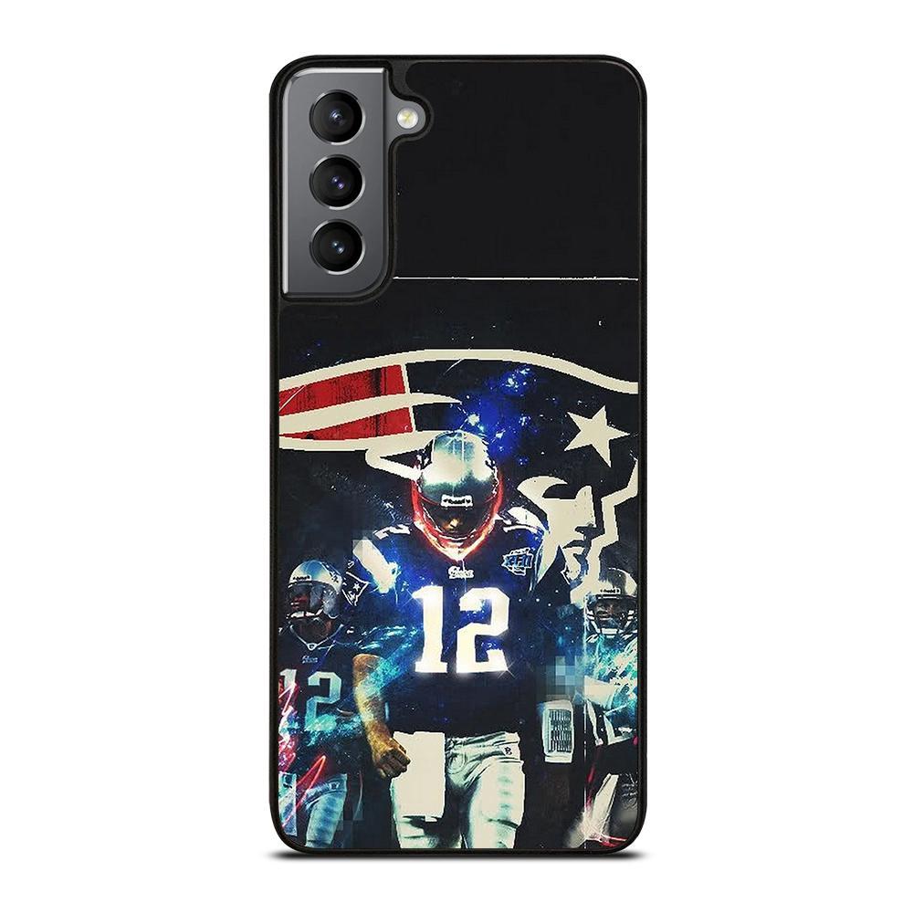 Tom Brady 12 Patriots Samsung Galaxy S9 S10 S10E S20 S21 S22 S23 Plus Note Ultra Hoesje Cover Sk-80516-0