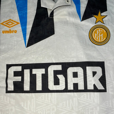 Inter 1991 away shirt Fitgar sponsored