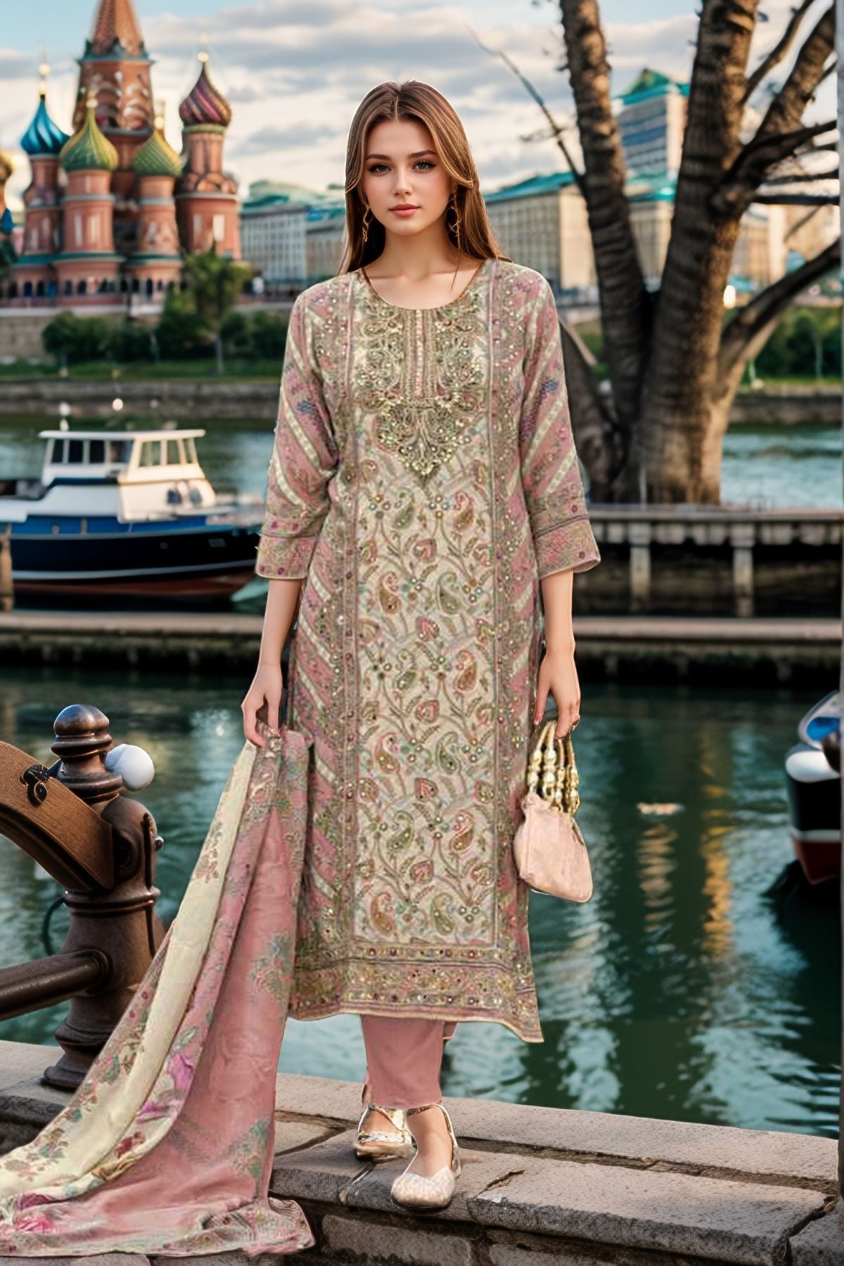 Pakistani Salwar Kameez - Premium Kameez Salwar Suits In Hoshiarpur