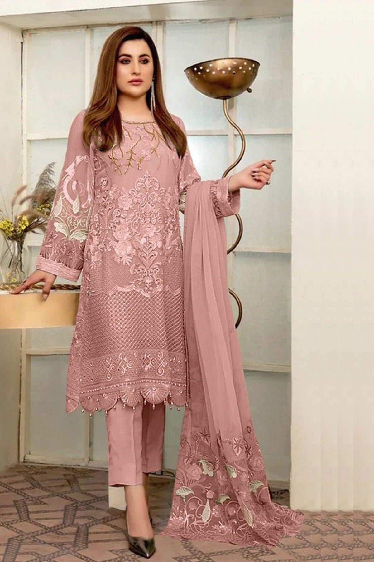 Cotton Original pakistani suit by calista, Stitched at Rs 1999 in New Delhi
