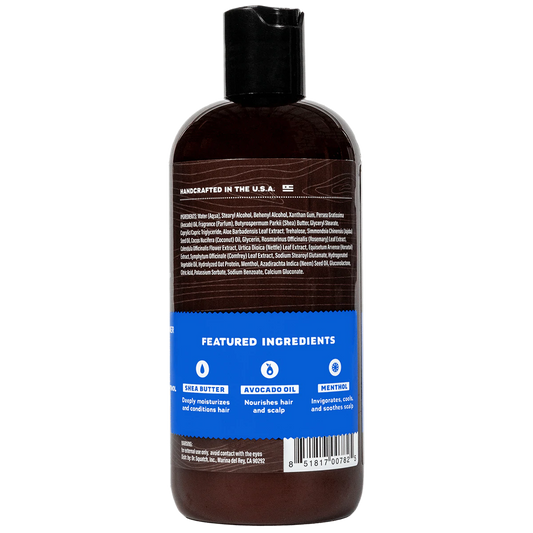 Dr. Squatch Men's Natural Shampoo for All Hair Types, Fresh Falls, 8 oz