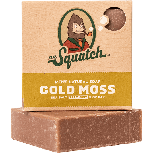 Dr. Squatch All Natural Bar Soap for Men with Heavy Grit, Pine Tar