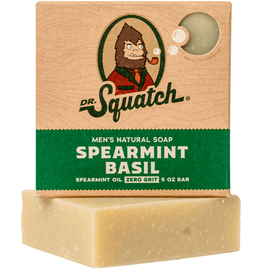 Dr. Squatch Birchwood Breeze Soap Men's Natural Birch Bark & Pumice 5 oz.  Bar