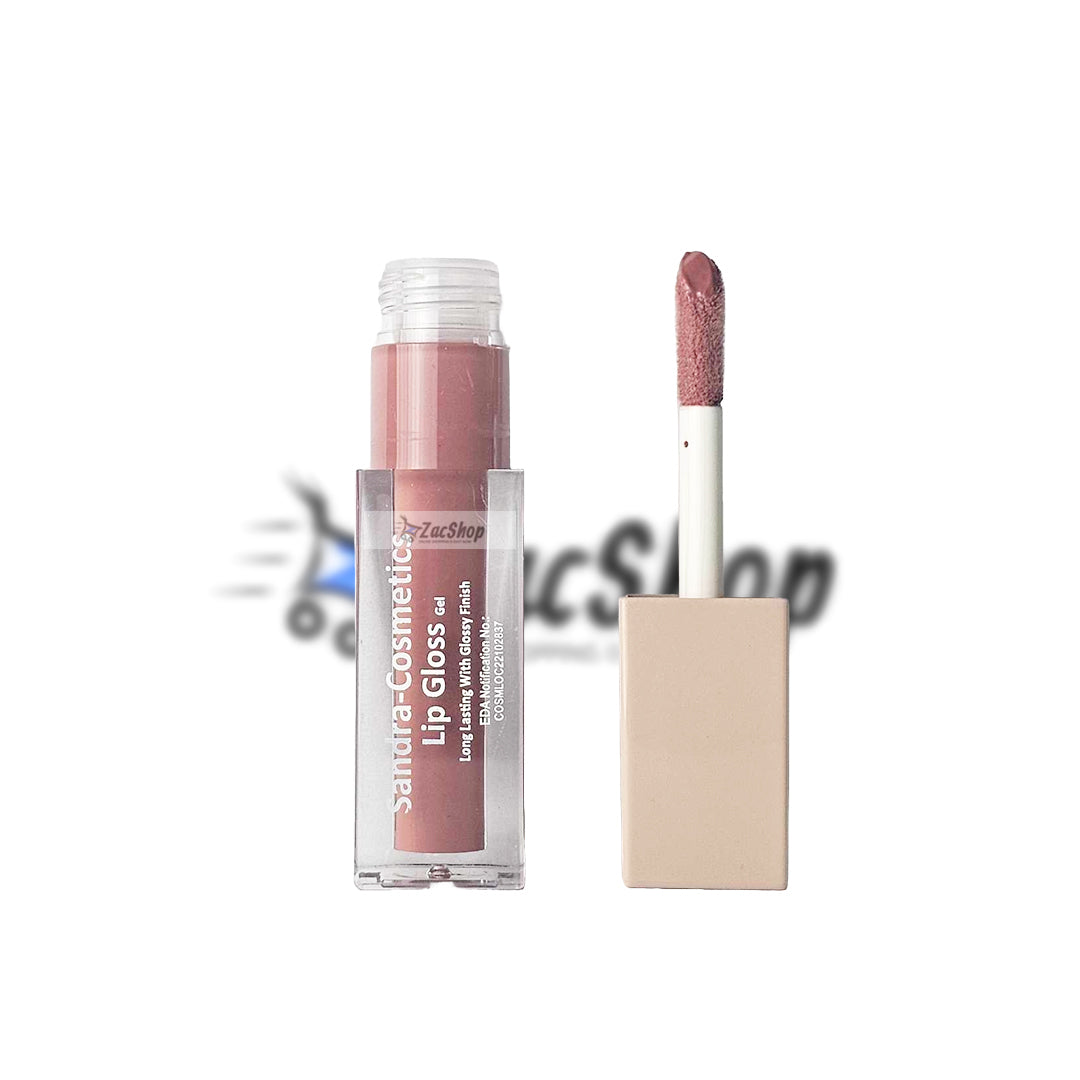 Lip Gloss Gel Sandra Long lasting with glossy finish- No : 128