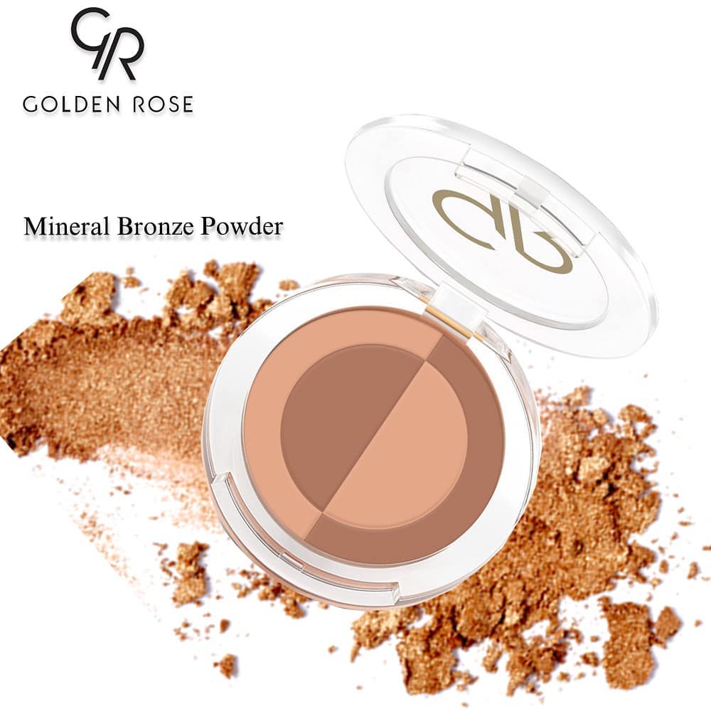 Golden Rose Mineral Bronze Powder - 02