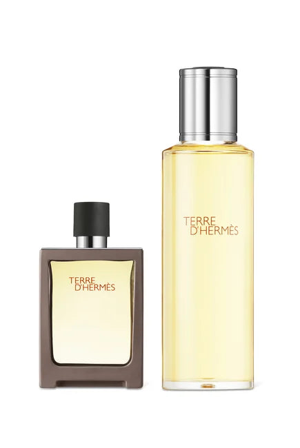 Terre D'Hermes for Men - 30ml & 125ml Refill (SET) - Eau De Toilette