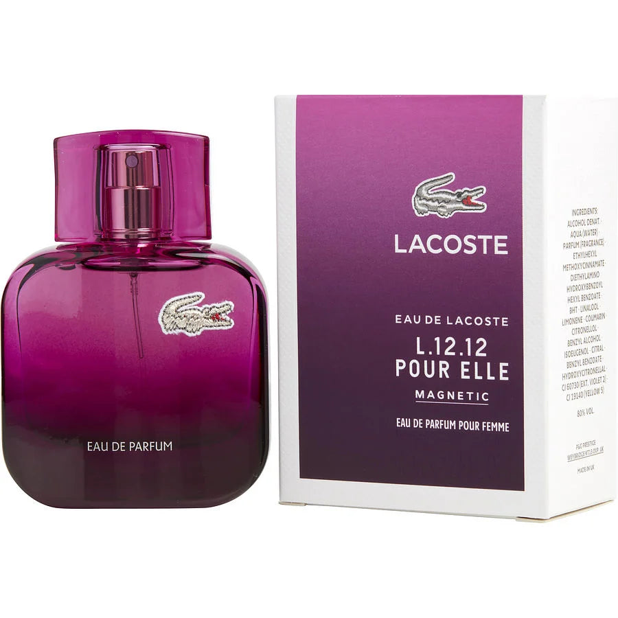 Lacoste Eau de Lacoste L.12.12 Pour Elle Magnetic for Women - EDP - 80ML