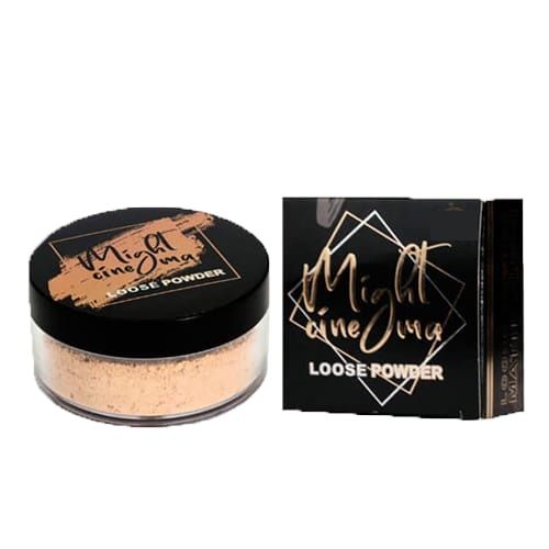 Might Cinema Loose Powder Matte Finish With Sponge - NO : 104