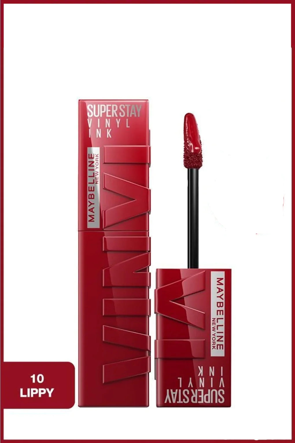 Maybelline Super Stay Vinyl Ink Longwear Liquid - Lipcolor 10 Lippy