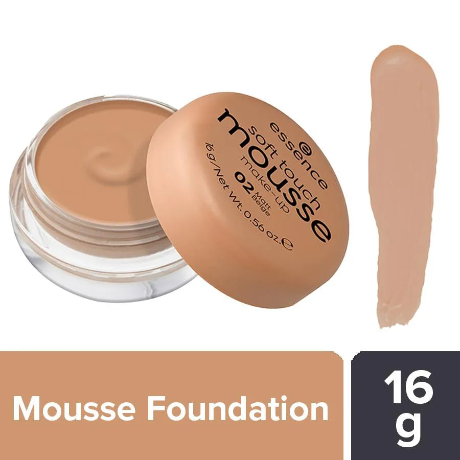 Essence Soft Touch Mousse Make-up - Matt , 02