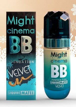 Might Cinema BB Foundation Velvet Liquid Matte No: 102 (Model 1971)