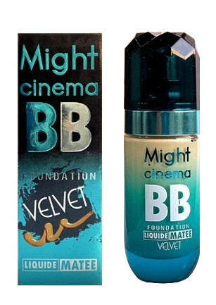 Might Cinema BB Foundation Velvet Liquid Matte No: 102 (Model 1971)