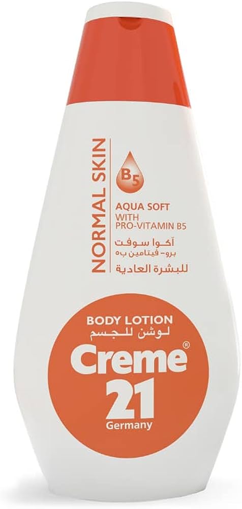 Creme 21 Body Lotion Aqua Soft With Pro Vitamin B5 - Normal Skin -250ml