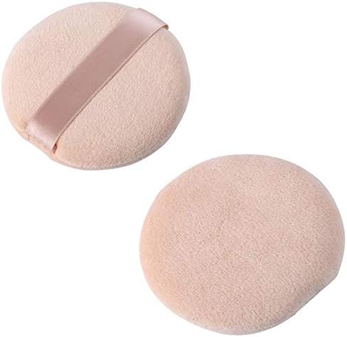 Powder Sponge with Silk Strap - Simone - 2PCS