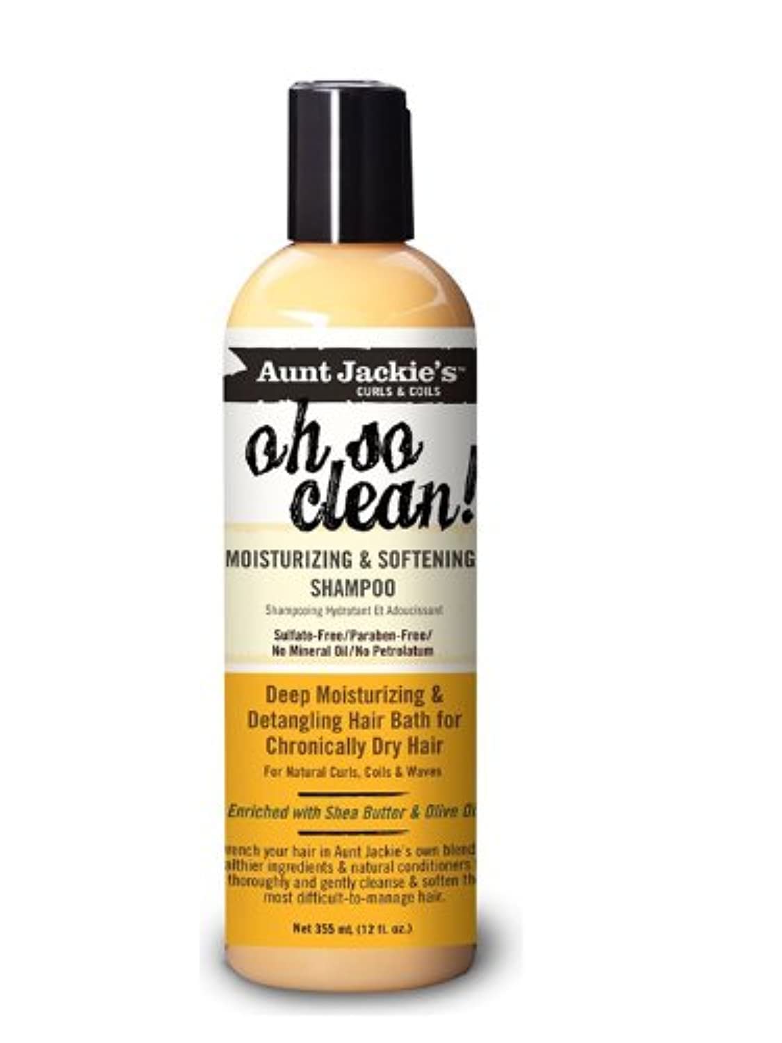 Aunt Jackie'S Oh So Clean! Moisturizing & Softening Shampoo - 355ml