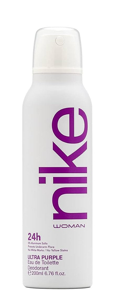 Nike Ultra Purple Woman Deodorant ,Eau De Toilette ,200ML