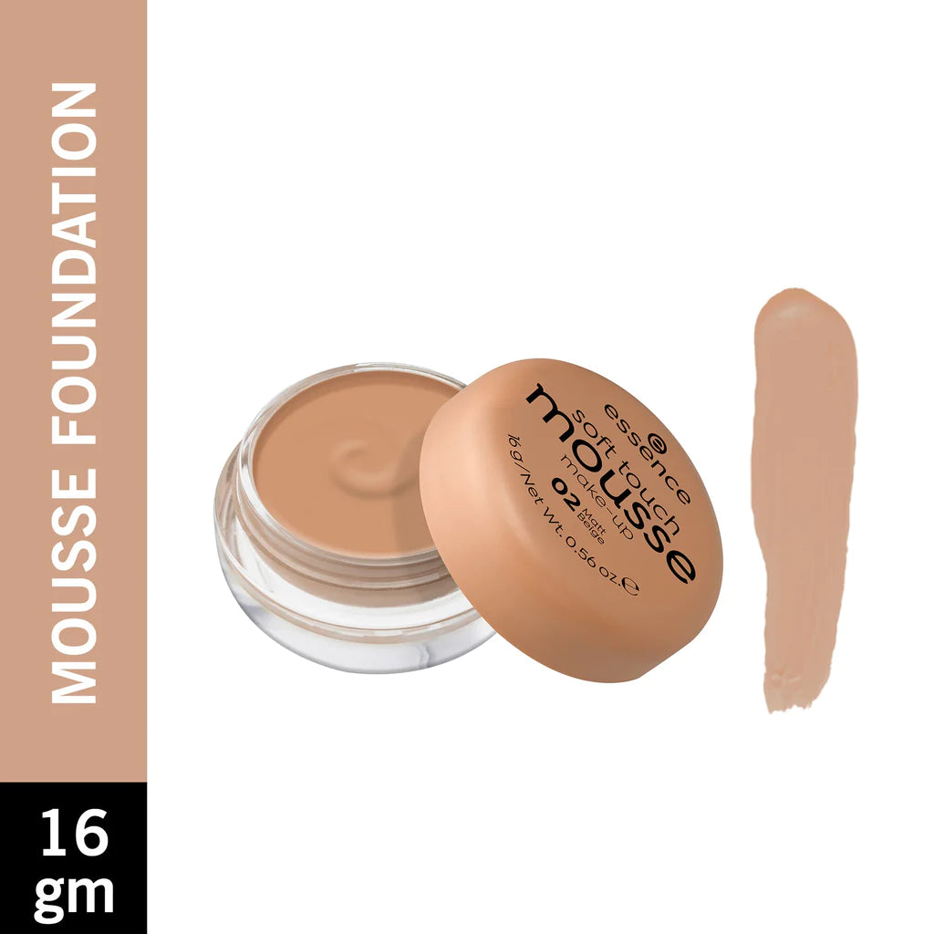 Essence Soft Touch Mousse Make-up - Matt , 02