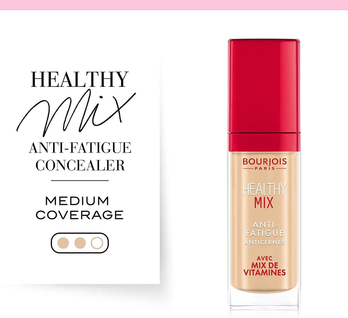 Bourjois Healthy Mix Anti Fatigue Concealer - 53 Fonce Dark