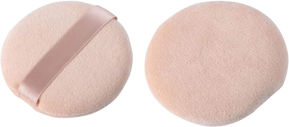 Powder Sponge with Silk Strap - Simone - 2PCS