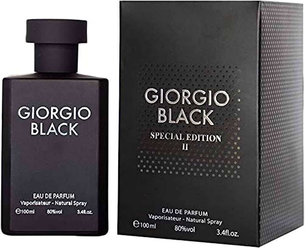 Black Special Edition ii by Giorgio for Men - Eau de Parfum 100ml