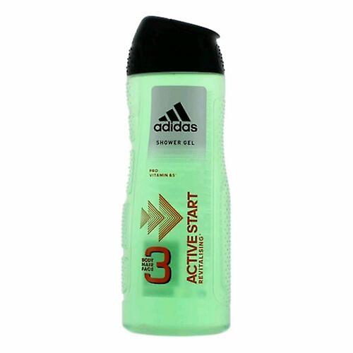 Adidas Revitalising Active Start 3 in 1 Face, Hair & Body Shower Gel -400ml